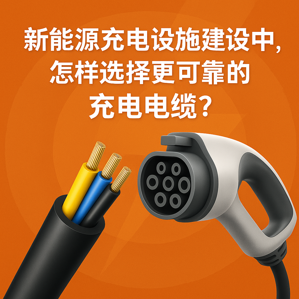 新能源充電設(shè)施建設(shè)中，怎樣選擇更可靠的充電電纜？